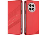 Custodia Per Oneplus 13R, Custodia A Portafoglio In Finto Cuoio Con Slot Per Schede E Funzione Stand Rot