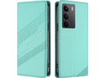 Custodia Per Realme C75 4G, Custodia A Portafoglio In Finto Cuoio Con Slot Per Carte Di Credito E Funzione Stand TüRkis