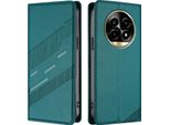 Custodia Per Realme 13 Pro/Realme 13 Pro+, Custodia A Portafoglio In Finto Cuoio Con Slot Per Carte E Funzione Stand GrüN