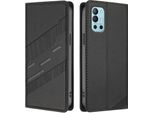 Custodia Per Oneplus 9R/Oneplus 8T, Custodia A Portafoglio In Finto Cuoio Con Slot Per Schede E Funzione Stand Schwarz