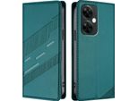 Custodia Per Oneplus Nord N30 / Nord Ce 3 Lite, Custodia A Portafoglio In Finto Cuoio Con Slot Per Schede E Funzione Stand GrüN