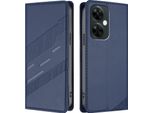 Custodia Per Oneplus Nord N30 / Nord Ce 3 Lite, Custodia A Portafoglio In Finto Cuoio Con Slot Per Schede E Funzione Stand Blau