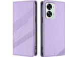 Custodia Per Oneplus Nord 2T, Custodia A Portafoglio In Finto Cuoio Con Slot Per Schede E Funzione Stand Violett