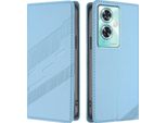 Custodia Per Oneplus Nord N30 Se, Custodia A Portafoglio In Finto Cuoio Con Slot Per Schede E Funzione Stand Hellblau
