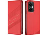 Custodia Per Oneplus Nord N30 / Nord Ce 3 Lite, Custodia A Portafoglio In Finto Cuoio Con Slot Per Schede E Funzione Di Supporto Rot