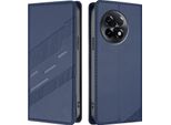 Custodia Per Oneplus 11R, Custodia A Portafoglio In Finto Cuoio Con Slot Per Schede E Funzione Stand Blau