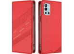 Custodia Per Oneplus 9R/Oneplus 8T, Custodia A Portafoglio In Finto Cuoio Con Slot Per Schede E Funzione Stand Rot