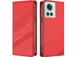 Custodia Per Oneplus 10R/Oneplus Ace, Custodia A Portafoglio In Finto Cuoio Con Slot Per Schede E Funzione Stand Rot