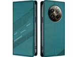 Custodia Per Realme 12 Pro/Realme 12 Pro+, Custodia A Portafoglio In Finto Cuoio Con Slot Per Carte E Funzione Stand GrüN