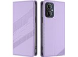 Custodia Per Oneplus Nord N20 5G, Custodia A Portafoglio In Finto Cuoio Con Slot Per Schede E Funzione Stand Violett