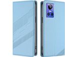 Custodia Per Realme Gt Neo 3, Custodia Portafoglio In Finto Cuoio Con Slot Per Carte E Funzione Stand Hellblau