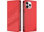 Custodia Per Iphone 13 Pro Max, Custodia A Portafoglio In Finto Cuoio Con Slot Per Schede E Funzione Stand Rot