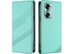 Custodia Per Honor 60, Custodia A Portafoglio In Finto Cuoio Con Slot Per Carte E Funzione Stand TüRkis