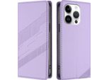 Custodia Per Iphone 14 Pro, Custodia A Portafoglio In Finto Cuoio Con Slot Per Carte E Funzione Stand Violett