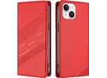 Custodia Per Iphone 13 Mini, Custodia A Portafoglio In Finto Cuoio Con Slot Per Schede E Funzione Stand Rot