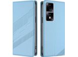 Custodia Per Honor 80 Gt, Custodia Portafoglio In Finto Cuoio Con Slot Per Carte E Funzione Stand Hellblau