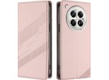 Custodia Per Infinix Zero 40 4G / Zero 40 5G, Custodia A Portafoglio In Finto Cuoio Con Slot Per Schede E Funzione Stand Rosa