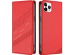 Custodia Per Iphone 11 Pro Max, Custodia A Portafoglio In Finto Cuoio Con Slot Per Schede E Funzione Stand Rot