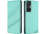 Custodia Per Infinix Hot 20S, Custodia A Portafoglio In Finto Cuoio Con Slot Per Carte Di Credito E Funzione Stand TüRkis