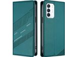 Custodia Per Infinix Zero 5G 2023, Custodia A Portafoglio In Finto Cuoio Con Slot Per Carte E Funzione Stand GrüN
