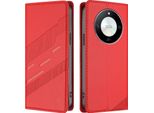 Custodia Per Honor X9B / Magic 6 Lite, Custodia A Portafoglio In Finto Cuoio Con Slot Per Schede E Funzione Stand Rot