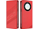 Custodia Per Honor X9A/Honor Magic 5 Lite, Custodia A Portafoglio In Finto Cuoio Con Slot Per Carte E Funzione Stand Rot