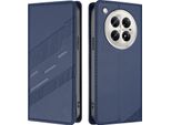 Custodia Per Infinix Zero 40 4G / Zero 40 5G, Custodia A Portafoglio In Finto Cuoio Con Slot Per Schede E Funzione Stand Blau
