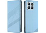Custodia Per Honor X8B, Custodia A Portafoglio In Finto Cuoio Con Slot Per Carte E Funzione Stand Hellblau