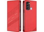 Custodia Per Itel P38/Itel S17/Itel Vision 3, Custodia A Portafoglio In Finto Cuoio Con Slot Per Schede E Funzione Stand Rot