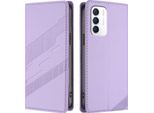 Custodia Per Infinix Zero 5G 2023, Custodia A Portafoglio In Finto Cuoio Con Slot Per Schede E Funzione Stand Violett