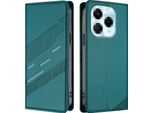 Custodia Per Infinix Note 40X 5G, Custodia A Portafoglio In Finto Cuoio Con Slot Per Carte E Funzione Stand GrüN