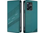 Custodia Per Infinix Zero 20, Custodia A Portafoglio In Finto Cuoio Con Slot Per Carte E Funzione Stand GrüN