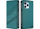 Custodia Per Honor 60 Se, Custodia A Portafoglio In Finto Cuoio Con Slot Per Carte E Funzione Stand GrüN