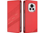 Custodia Per Honor Magic 6, Custodia A Portafoglio In Finto Cuoio Con Slot Per Carte E Funzione Stand Rot