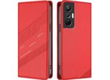 Custodia Per Infinix Hot 20S, Custodia A Portafoglio In Finto Cuoio Con Slot Per Schede E Funzione Stand Rot