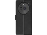 Avizar, Custodia Niente Telefono 3A Pro Flap Wallet Stand, Nero