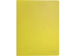 10X Cartella Leitz 4677-00-15 Recycle - A4, 40 Buste, Pp, Clima Neutro, Giallo