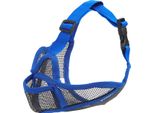 Inf Museruola Blu Per Cani A Muso Corto - Comoda E Traspirante L