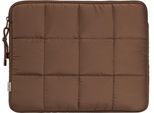 Selencia Puffy Laptop Sleeve 13-14 Pollici - Custodia Per Laptop - Marrone Moka