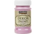 Decor Paint Pittura A Gesso Rosa Chiaro - Rosa Baby 100Ml - Pentart