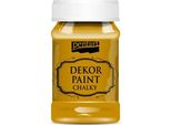 Decor Paint Pittura A Gesso Giallo Senape 100Ml - Pentart