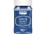 Decor Paint Pittura A Gesso Blu Acciaio - Blu Acciaio 100Ml - Pentart