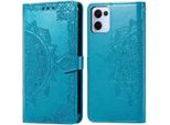 Cover Oppo Reno 13 - Pelle Finta - Flip Cover Imoshion - Turchese