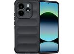 Xiaomi Redmi Note 14 Cover - Silicone - Imoshion Custodia Morbida/Copertura Posteriore - Nero