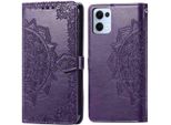 Oppo Reno 13 Cover - Pelle Finta - Flip Cover Imoshion - Viola