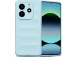 Xiaomi Redmi Note 14 Cover - Silicone - Imoshion Custodia Morbida/Copertura Posteriore - Azzurro