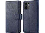 Imoshion Custodia Per Oppo Reno 13 F (5G) - Flip Cover Bookcase Flip - Blu Scuro