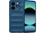 Xiaomi Redmi Note 14 Cover - Silicone - Imoshion Custodia Morbida/Backcover - Blu Scuro