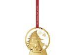 Georg Jensen - Globo Di Neve Mobile Natalizio 2025, Placcato Oro