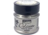 Vernice Metallizzata Delicate - Pentart - Argento Antico / Argento Antico 50Ml